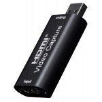 POWERTECH converter καταγραφής video PTH-047, HDMI σε USB, μαύρος