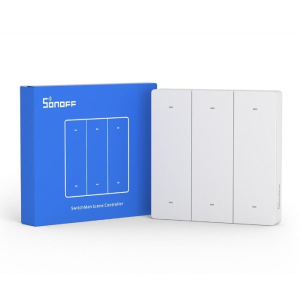 SONOFF smart διακόπτης R5W με 6x πλήκτρα, Wi-Fi, λευκός