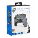 ROAR ασύρματο gamepad RR-0022, Switch/PC/iOS/Android, Bluetooth, μαύρο