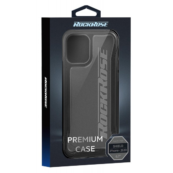 ROCKROSE θήκη Shield για iPhone 12 mini, μαύρη