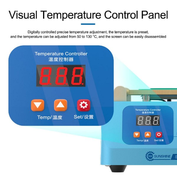 SUNSHINE διαχωριστής LCD οθόνης S-918L για επισκευές κινητών, 400W