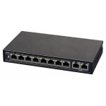 PULSAR PoE Ethernet Switch S108-90W, 10x ports 10/100Mb/s