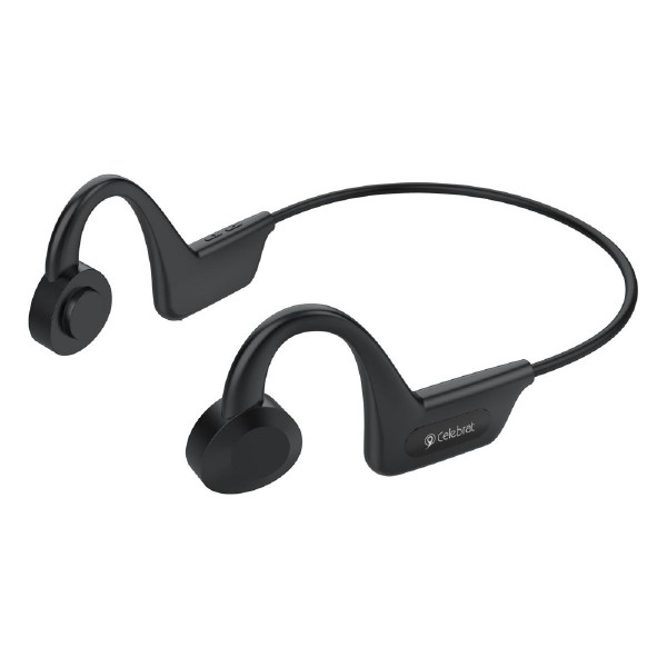 CELEBRAT earphones SE3, Bluetooth 5.0, 180mAh, Φ16mm, μαύρα