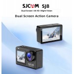 SJCAM action camera SJ8, 2x οθόνες, 4K, 20MP, Wi-Fi, αδιάβροχη, μαύρη