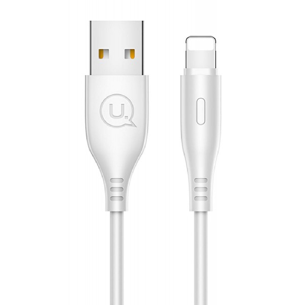 USAMS καλώδιο Lightning σε USB US-SJ266, 2A, 1m, λευκό