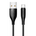 USAMS καλώδιο USB-C σε USB US-SJ267, 2A, 1m, μαύρο