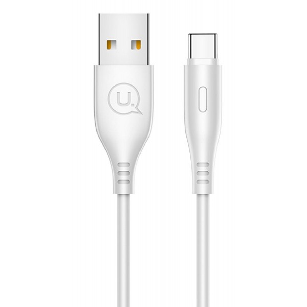 USAMS καλώδιο USB-C σε USB US-SJ267, 2A, 1m, λευκό