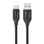 USAMS καλώδιο USB-C σε USB US-SJ619, 3A, 1m, μαύρο