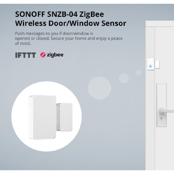 SONOFF smart αισθητήρας πόρτας & παραθύρου SNZB-04, ZigBee