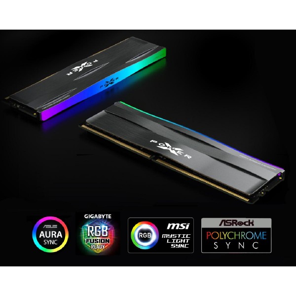 SILICON POWER μνήμη DDR4 UDIMM XPOWER Zenith, 8GB, RGB, 3200MHz, CL16