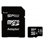 SILICON POWER κάρτα μνήμης 16GB micro SDHC, Class 10