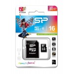 SILICON POWER κάρτα μνήμης 16GB micro SDHC, Class 10