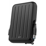 SILICON POWER εξωτερικός HDD Armor A66, 2TB, USB 3.2, μαύρος