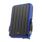 SILICON POWER εξωτερικός HDD Armor A66, 4TB, USB 3.2, μπλε