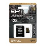 SILICON POWER κάρτα μνήμης microSDHC High Endurance, 128GB, Class 10 UHS-I U3 A1 V30