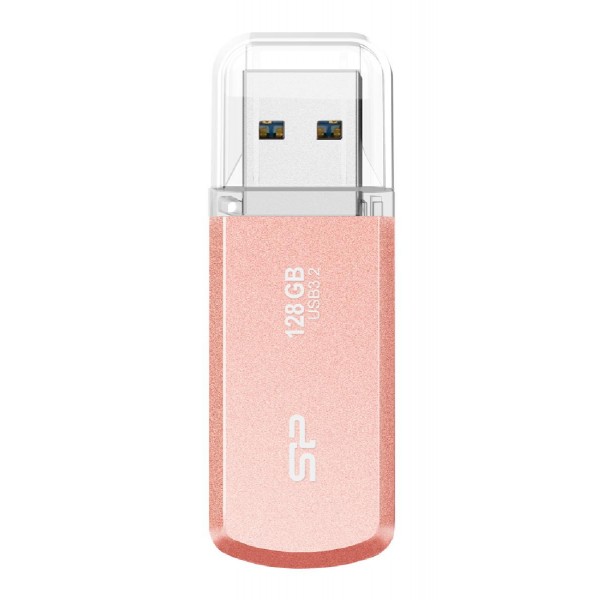 SILICON POWER USB Flash Drive Helios 202, 128GB, USB 3.2, ροζ χρυσό