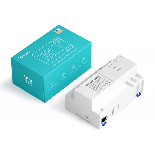 SONOFF smart μονάδα παρακολούθησης ισχύος SPM-MAIN WiFi/Ethernet, 20A