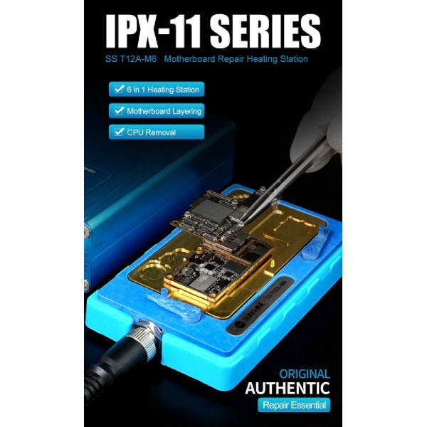 SUNSHINE βάση motherboard SS-T12A-M6, iPhone X/11 series, θερμαινόμενη