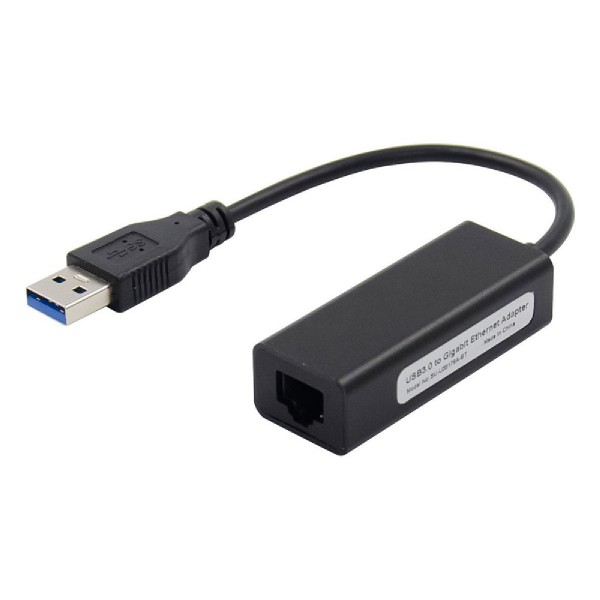 Μετατροπέας USB 3.0 σε RJ45 ST735, 1000Mbps, RTL8153, μαύρος