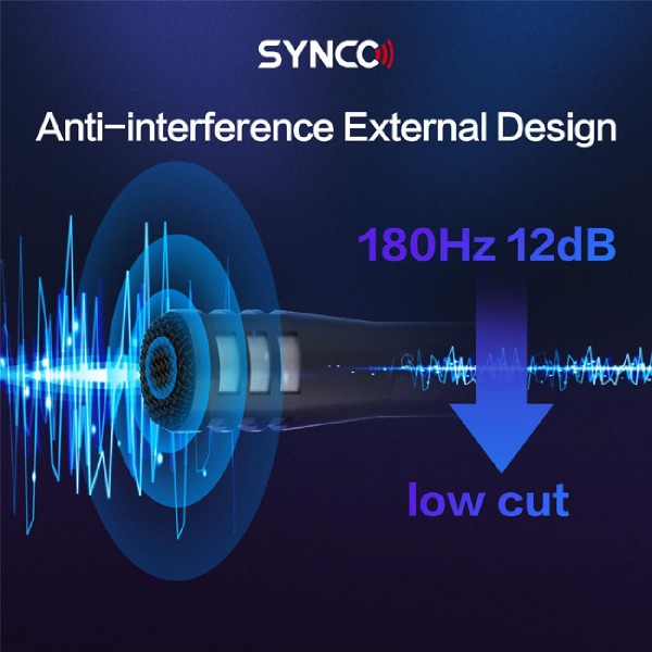 SYNCO μικρόφωνο χειρός SY-E10-MIC, δυναμικό, καρδιοειδές, XLR, μαύρο