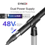 SYNCO μικρόφωνο χειρός SY-E10-MIC, δυναμικό, καρδιοειδές, XLR, μαύρο