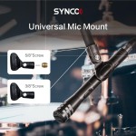 SYNCO μικρόφωνο χειρός SY-E10-MIC, δυναμικό, καρδιοειδές, XLR, μαύρο