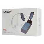 SYNCO ασύρματο μικρόφωνο P1L με θήκη φόρτισης, Lightning, 2.4GHz, γκρι