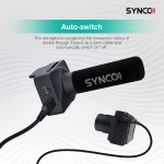 SYNCO μικρόφωνο SY-U3-MMIC με μαγνήτη, δυναμικό, καρδιοειδές, USB, μαύρο