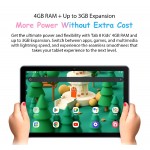 BLACKVIEW tablet Tab 8 Kids, 10.1", 4/128GB, Android 12, 6580mAh, μπλε