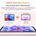 BLACKVIEW tablet Tab 90, 10.92", 4G, 8/128GB, Android 14, 8200mAh, γκρι