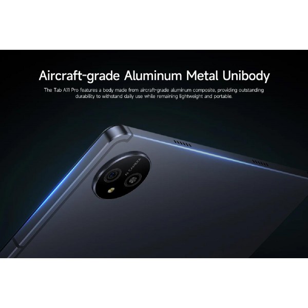 ULEFONE tablet Tab A11 Pro, 11" FHD+, 8/128GB, 8800mAh, 4G, Android 14, γκρι