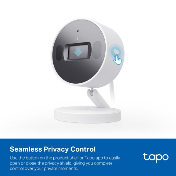 TP-LINK smart κάμερα Tapo C125, 2K, motion detection, Wi-Fi, Ver. 1.0