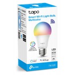 TP-LINK Smart λάμπα LED TAPO-L530E WiFi, 8.7W E27, 2500K-6500K RGB