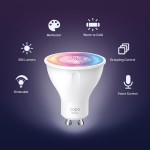 TP-LINK LED smart λάμπα spot Tapo L630, WiFi, 3.7W, RGB, GU10, Ver 1.0