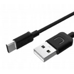 USAMS Καλώδιο USB σε Type-C US-SJ099 U-Turn, 1m, μαύρο