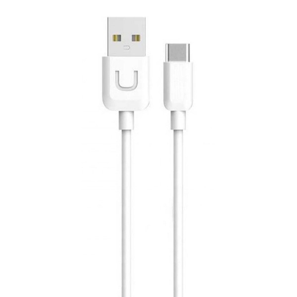 USAMS καλώδιο USB-C σε USB US-SJ099, 2.1A, 1m, λευκό