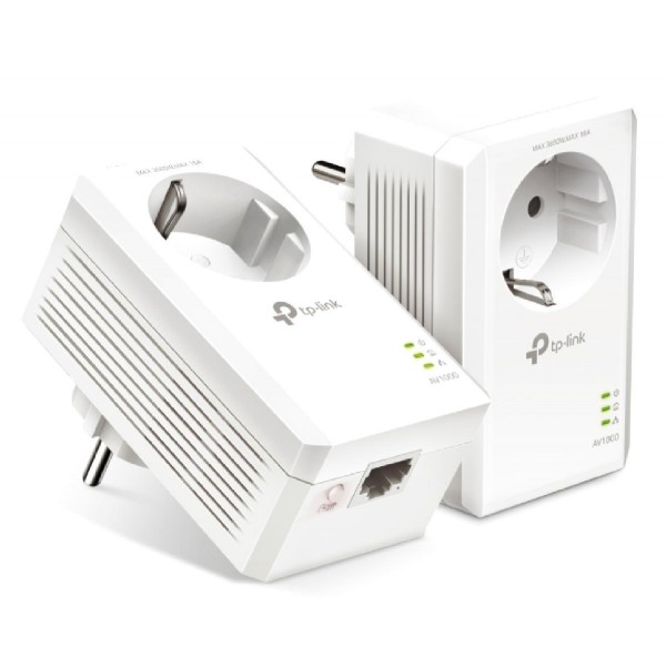 TP-LINK Powerline kit TL-PA7017P, Passthrough, AV100 Gigabit, Ver. 4.0