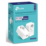 TP-LINK Powerline kit TL-PA7017P, Passthrough, AV100 Gigabit, Ver. 4.0