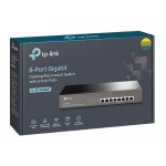 TP-LINK desktop/rackmount switch TL-SG1008MP, 8-Port PoE+, Ver. 2.0