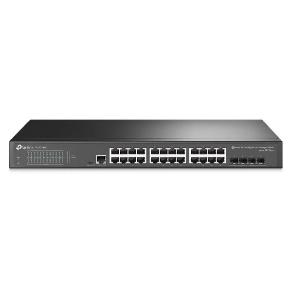 TP-LINK JetStream L2+ managed switch TL-SG3428, 24-Port Gigabit, Ver.2.0