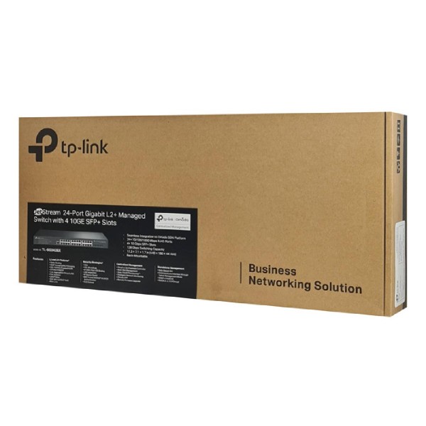 TP-LINK L2+ Managed Switch TL-SG3428X, 24-Port Gigabit, 4x SFP+, Ver.1.0