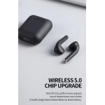 CELEBRAT earphones W10, true wireless, με θήκη φόρτισης, μαύρα