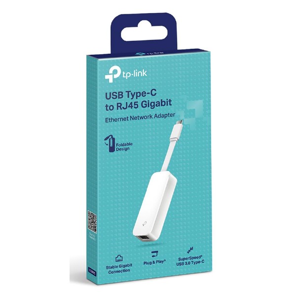 TP-LINK Network adapter UE300C USB-C σε RJ45 10/100/1000Mbps, Ver. 2.0