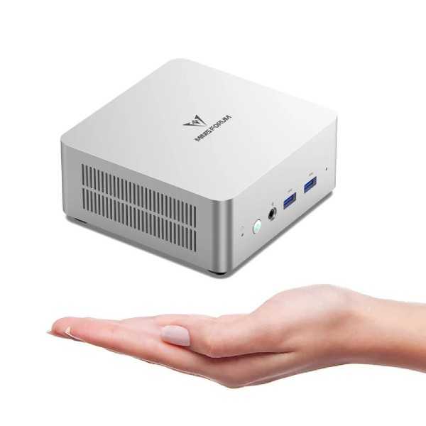 MINISFORUM mini PC UN1245, Intel i5-12450H, 16/512GB SSD, Windows 11 Pro