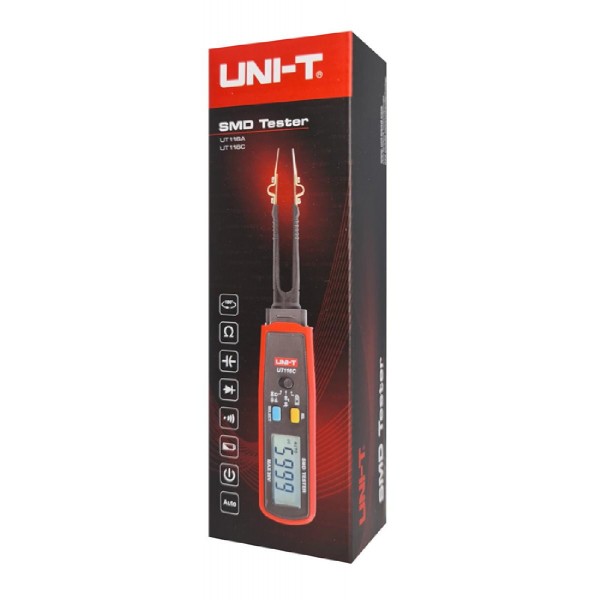 UNI-T ψηφιακό SMD tester UT116A, 36V DC