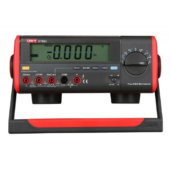 UNI-T ψηφιακό πολύμετρο πάγκου UT803, 1000V AC/DC, 100kHz, True RMS