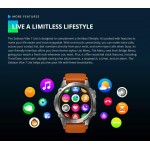 ZEBLAZE smartwatch Vibe 7 Lite, heart rate, 1.47" IPS, 3ATM/IP69K, μαύρο