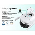 BOTSLAB smart κάμερα W302, 4MP/3K, dual lens, WiFi, SD, IP66