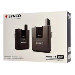 SYNCO ασύρματο μικρόφωνο Wmic-T1, ενσωματωμένο clip-on, UHF, γκρι