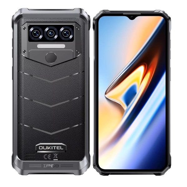 OUKITEL smartphone WP38, 6.52", 6/256GB, IP68/IP69K, 10600mAh, μαύρο